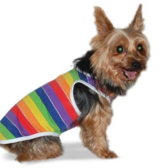 Rainbow Dog Tank X-Small - Picture 4 of 6